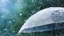 بارش باران در محورهای ۹ استان کشور