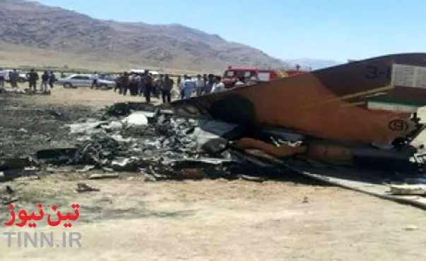 مرگ یک خلبان بر اثر سقوط جایروپلن پرنده در محور ایرانشهر