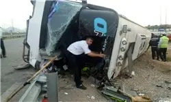 واژگونی اتوبوس در جاده شاهرود به دامغان/ 3 نفر کشته و 28 نفر مصدوم شدند