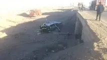 واژگونی خودرو در جاده یزد- بافق، یک فوتی بر جا گذاشت