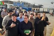بازدید استاندار ایلام از پایانه شهید رئیسی (برکت)؛ ارزیابی روند خدمات‌ رسانی به زائران اربعین