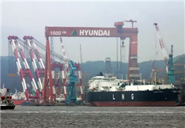 بازار ساخت کشتی در قبضه یاردهای کره جنوبی