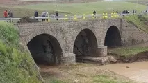 راه موقت کنار گذر در مسیر اردبیل - سرچم دایر می شود