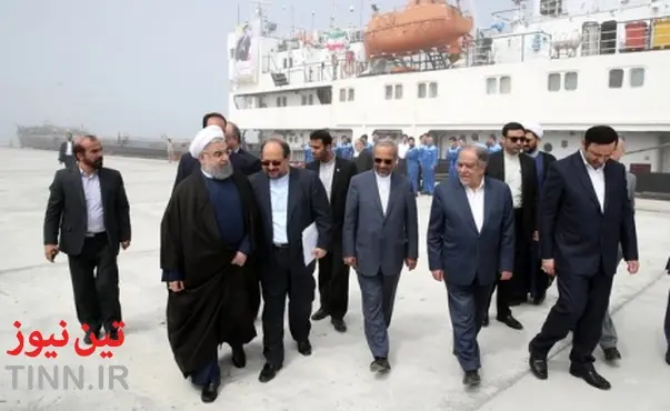 افتتاح مجتمع بندری کاسپین و آغاز عملیات ساخت اسکله مارینا و بزرگترین آکواریوم ایران