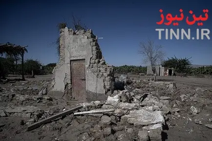 خسارت سیل در روستاهای« زرآباد سیستان و بلوچستان»