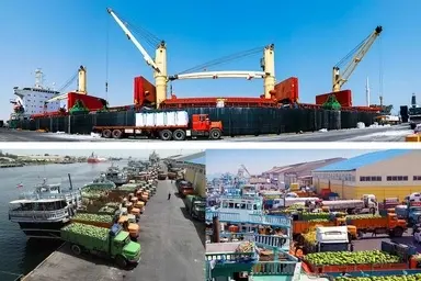 افزایش ۵۷ درصدی کالاهای غیرنفتی در بنادر شرق هرمزگان
