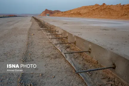 گزارش تصویری اجرای پروژه آزادراه شهید سلیمانی قم  (9)