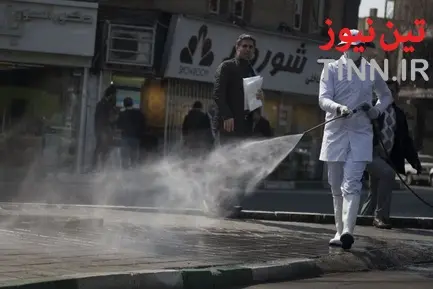 ضد عفونی و پاکسازی معابر شهری
