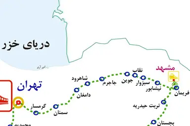 شبیه‌ سازی لوکوموتیو زیمنس در مسیر راه آهن تهران مشهد