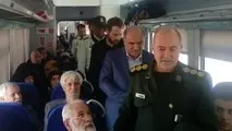 قطار خرمشهر شلمچه بیست وچهارساعته شد