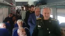 قطار خرمشهر شلمچه بیست وچهارساعته شد