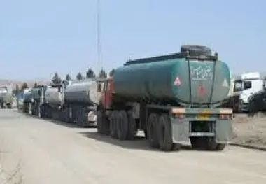 مشکل کامیونداران حامل سوخت به افغانستان