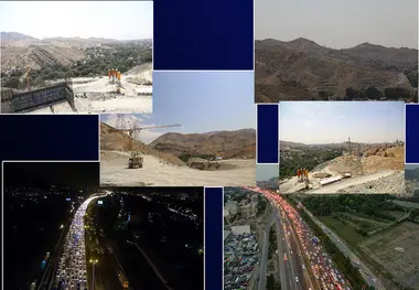 مشکلات بزرگراه شمالی کرج؛احتمال تغییر کاربری وترافیک دانه‌درشت‌ها