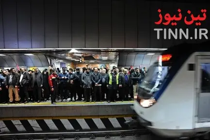 خدمت رسانی مترو در آیین تشییع سردار شهید قاسم سلیمانی