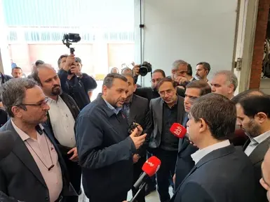 مراسم تحویل آخرین لکوموتیو خریداری شده توسط فولاد مبارکه از مپنا لکوموتیو