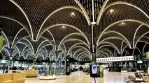 تصویری زیبا از داخل ترمینال فرودگاه بغداد