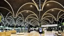 تصویری زیبا از داخل ترمینال فرودگاه بغداد