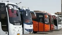 همه ناوگان اتوبوسی کشور تا یک‌شنبه در اختیار زائران اربعین است 