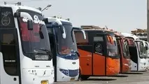 همه ناوگان اتوبوسی کشور تا یک‌شنبه در اختیار زائران اربعین است 