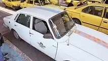  پایان کار ۹۶۰ پیکان تاکسی باقیمانده در تهران 