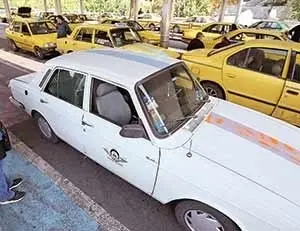  پایان کار ۹۶۰ پیکان تاکسی باقیمانده در تهران 
