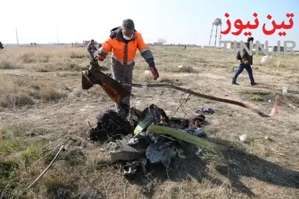 سقوط هواپیمای بوئینگ اوکراینی در جنوب تهران-1