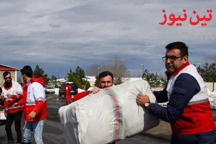 امدادرسانی اورژانس هوایی به مناطق برفی گیلان