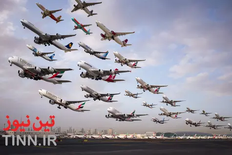 عکس‌های خلاقانه از لحظه بلند شدن هواپیما