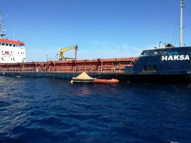 غرق شدن کشتی ترکیه ای