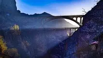 زیباترین پل راه آهن ایران نزدیک به 90 سال است که کار می‌کند + تصاویر