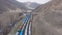 افزایش ۴۲ درصدی بارگیری کالا از طریق ناوگان ریلی راه آهن منطقه آذربایجان 
