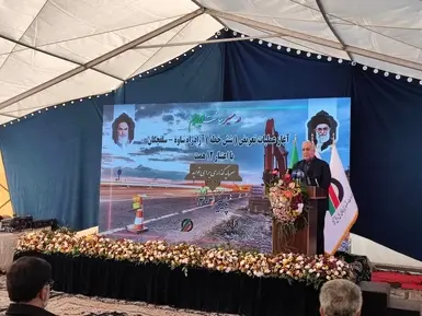 آغاز عملیات تعریض آزادراه ساوه سلفچگان