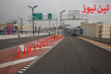 افتتاح پل طبقاتی صدر(1392)