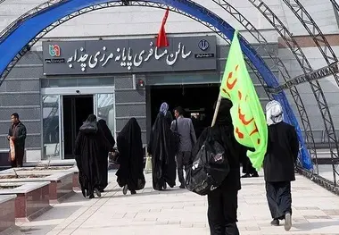 شرایط ایمنی مرز چزابه همزمان با هجوم ریزگردها