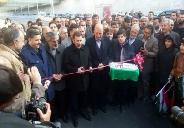 افتتاح تونل مهرویلا با حضور وزیر ارتباطات و فناوری اطلاعات