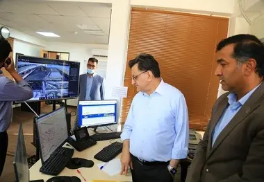 مدیرعامل راه آهن پاکستان از راه آهن قم بازدید کرد