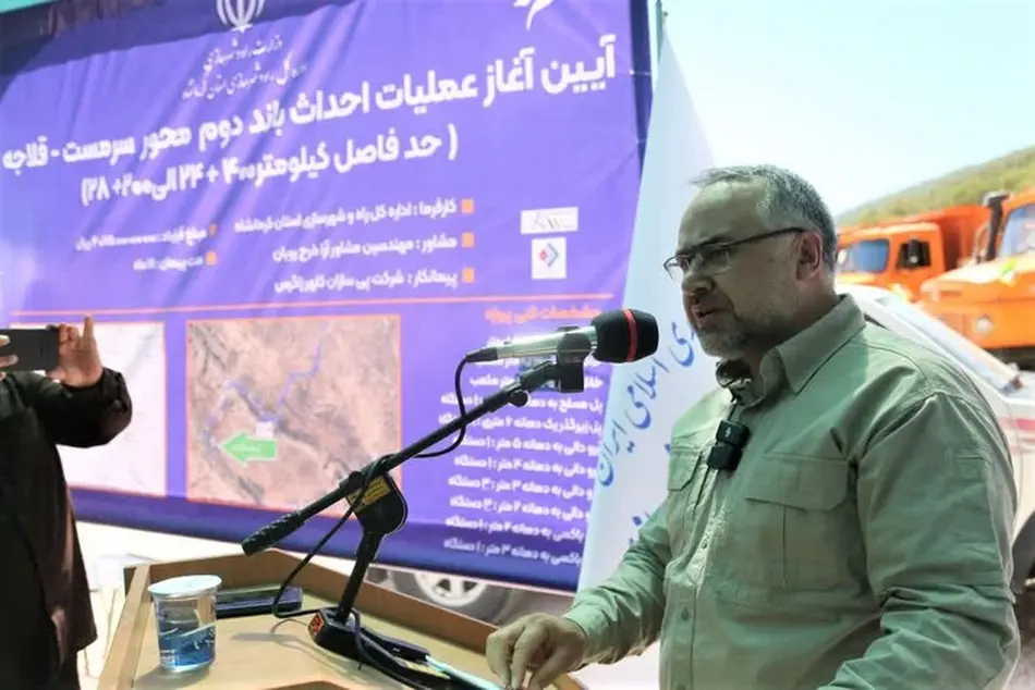 احداث ۱۱۴ کیلومتر بزرگراه،۳ تونل و ۲ پل بزرگ در کرمانشاه تا پایان سال