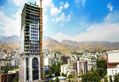 ساخت اولین آسمانخراش‌ ۱۲۱ طبقه‌ ایران‌ در تهران