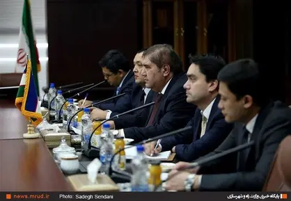 دیدار وزیر راه و شهرسازی با وزیر تجارت خارجی ازبکستان