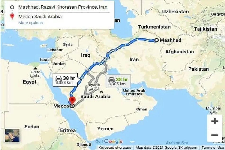 پیشنهاد ساخت اتوبان مشهد - مکه در مذاکرات ایران و عربستان