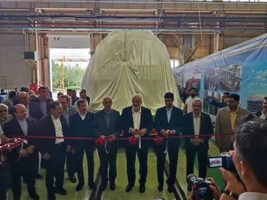 رونمایی از لوکوموتیو مپ ۳۰ در کارخانه مپنالوکوموتیو 