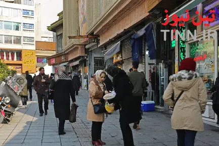 میدان تجریش بعد از انتشار شایعه وجود بسته مشکوک