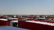 رانندگان عراقی برای حمل  کالاهای ایرانی اعتصاب کردند
