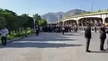 کارگران هپکو بار دیگر راه‌آهن شمال-جنوب را برای ساعاتی بستند