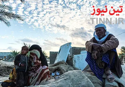 مناطق سیل زده دشتیاری چابهار