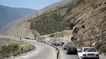 8 کیلومتر از  محور چهاربانده سوادکوه زیر بار ترافیک می‌رود