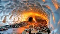 Tourist resort: Azna snow tunnel