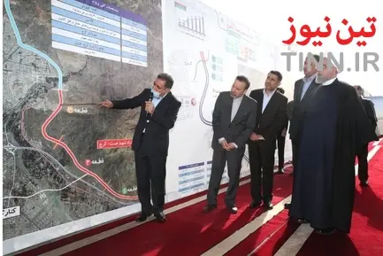 افتتاح قطعات 2 و 3 آزاد راه شهید همت – کرج