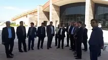 بازدید معاون بازرگانی و بهره برداری راه آهن ج.ا.ا از راه آهن کرمانشاه