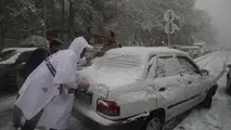 تردد خودروها در برخی معابر شمالی تهران امکانپذیر نیست